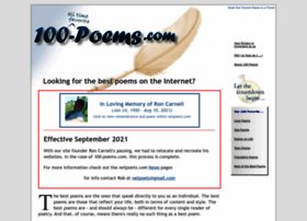 100-poems.com thumbnail