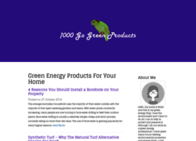 1000gogreenproducts.com thumbnail