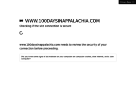 100daysinappalachia.com thumbnail