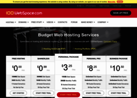 100webspace.com thumbnail