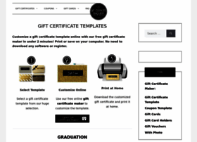 101giftcertificatetemplates.com thumbnail