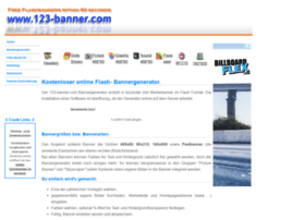 123 Banner Net At Wi Flash Bannergenerator Unglaubliche Banner Online Erstellen