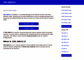 192-168-8-1.com thumbnail