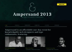 2013.ampersandconf.com thumbnail