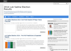 2014loksabhaelectionresults.in thumbnail