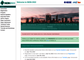 2022.ieee-indin.org thumbnail