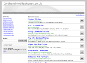 2ndhandmobilephones.co.uk thumbnail