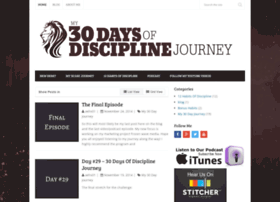30daysofdisciplinejourney.com thumbnail
