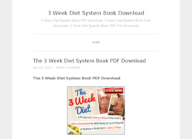 3weekdietsystembook.wordpress.com thumbnail