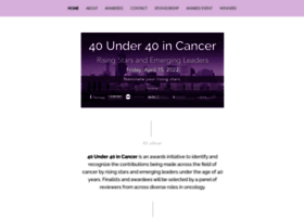 40under40incancer.com thumbnail