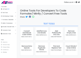 A2zcodetools.in thumbnail