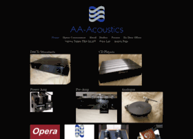 Aa-acoustics.com thumbnail