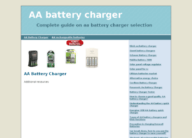 Aabatterycharger.org thumbnail