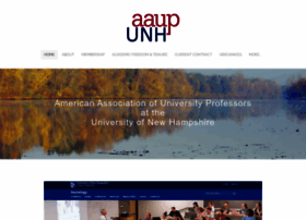 Aaup-unh.org thumbnail