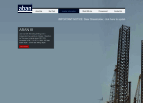 Abanoffshore Com At Wi Aban Offshore Limited