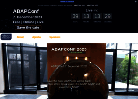 Abapconf.org thumbnail