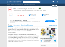 Abb-drivemanager-for-simatic.software.informer.com thumbnail