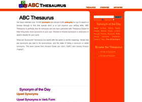 Abcthesaurus.com thumbnail