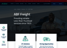 Abf-freight.com thumbnail