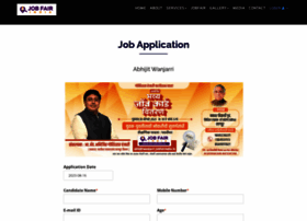 Abhijitwanjarri.jobfairindia.in thumbnail