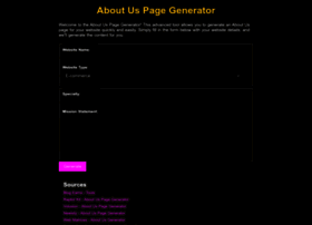 About-generator.blogspot.com thumbnail