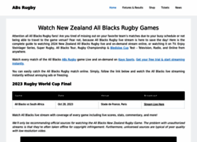Absrugby.com thumbnail
