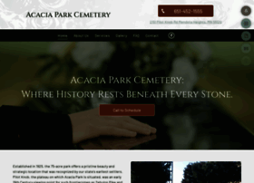 Acaciaparkcemetery.org thumbnail