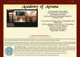 Academyofarcana.com thumbnail