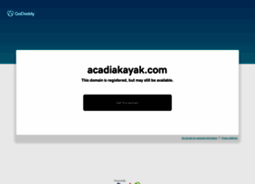 Acadiakayak.com thumbnail