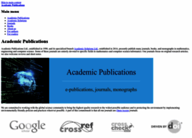 Acadpubl.eu thumbnail Acadpubl.eu thumbnail