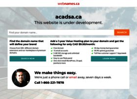 Acadsa.ca thumbnail