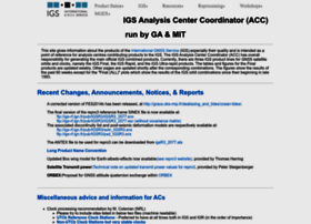 Acc.igs.org thumbnail