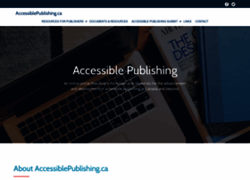 Accessiblepublishing.ca thumbnail