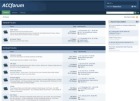 Accforum.org thumbnail