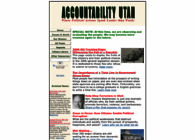 Accountabilityutah.org thumbnail