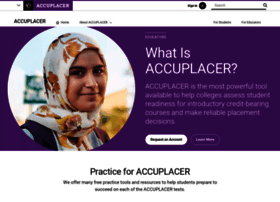 Accuplacer.collegeboard.org thumbnail