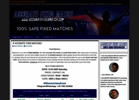 Accuratefixedmatch.com thumbnail