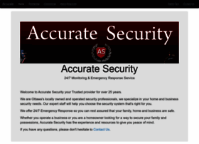 Accuratesecurity.ca thumbnail