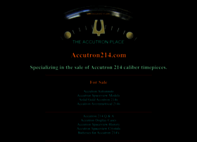 Accutron214.com thumbnail