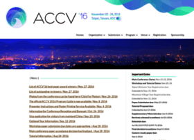 Accv2016.org thumbnail