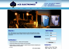 Aceelectronicsindia.com thumbnail