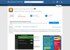 Acer-quick-access.software.informer.com thumbnail