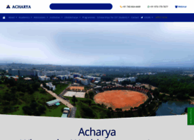 Acharya.ac.in thumbnail