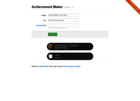 Achievement-maker.com thumbnail