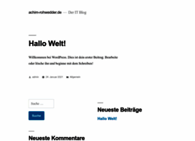 Achim-rohwedder.de thumbnail