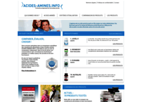 Acides-amines.info thumbnail