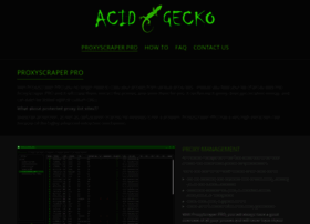 Acidgecko.com thumbnail