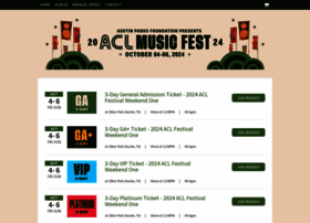 Aclfest-weekend1.frontgatetickets.com thumbnail