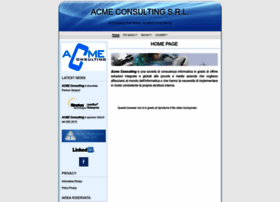 Acmeconsulting.it thumbnail