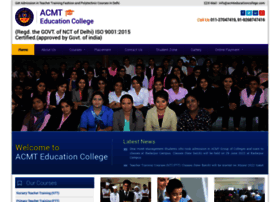 Acmteducationcollege.com thumbnail